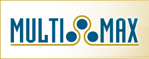 Logo de imprimerie decartes d'affaires et infographie Multi-Max à Longueuil
