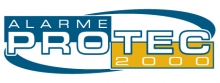Logo d'Alarme Protec 2000. Installation de système de sécurité. Rive-Nord